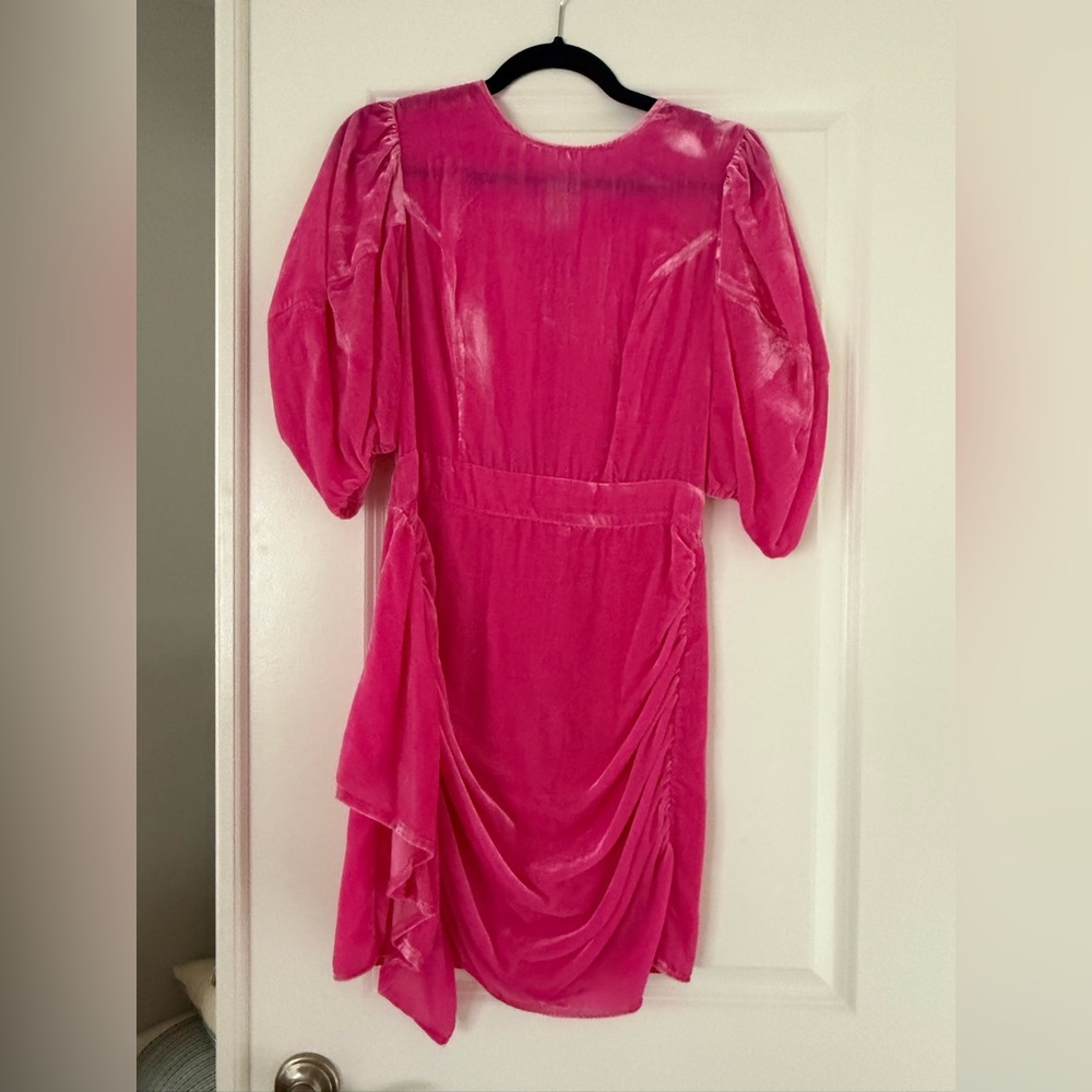 Rhode hot pink party dress